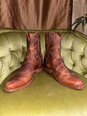 Tecovas Men's The Dean Goat Size US 11.5 D Scotch Leather Boots #624